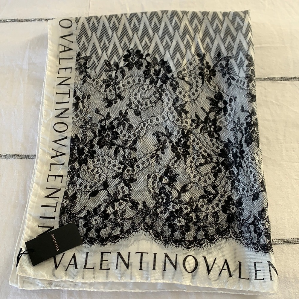 Authentic Valentino silk scarf/wrap